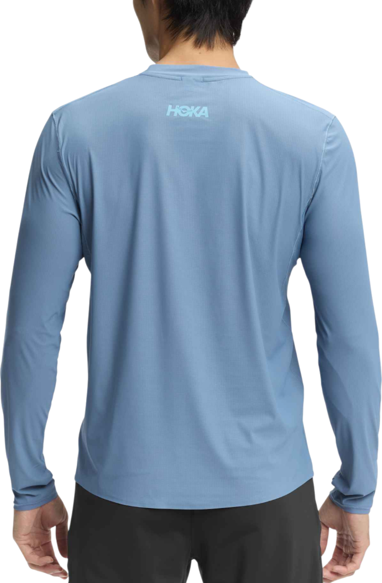 T-shirt Hoka One One Airolite 2.0 Long Sleeve Top Blå | 1175772-fgyn, 1