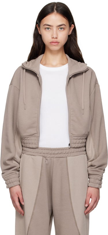 Sweatshirt On Running FKA twigs Edition Club Cropped Hoodie Beige | 1WF11663318, 0