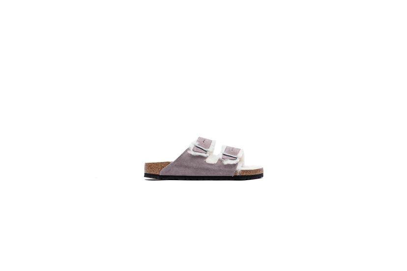 Sneakers og sko Birkenstock Birkenstock Arizona Shearling Narrow Fit Sandals Lilla | 1028062