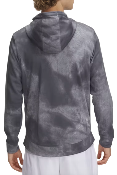 Sweatshirt Under Armour Rival Terry AOP FZ Q1 Hoodie Grå | 1390139-025, 2