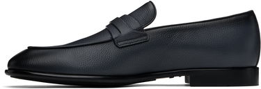 Sneakers og sko FERRAGAMO Salvatore Ferragamo Gancini Ornament Loafers Mørkeblå | 778747, 2