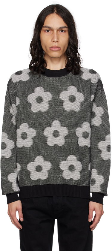 Sweater KENZO Paris Flower Spot Sweater Sort | FD65PU4243CA, 0