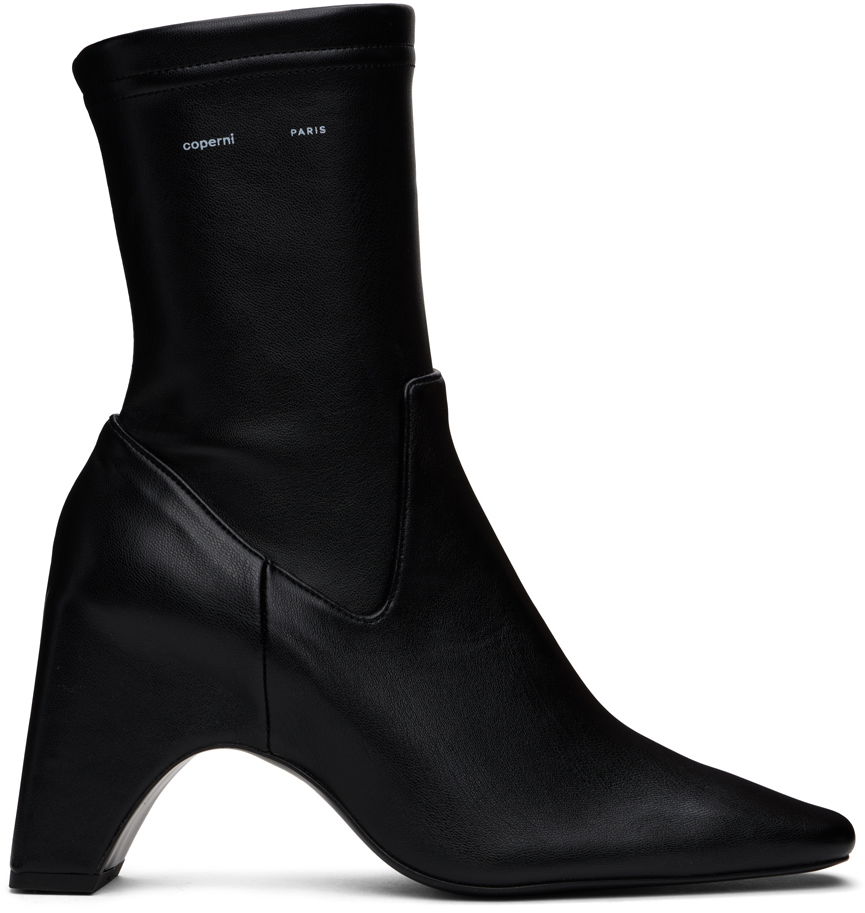 Tøj Coperni Coperni Low Bridge Stretch Boots Sort | COPSH63857, 0