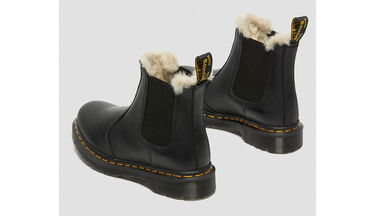 Sneakers og sko Dr. Martens 2976 Leonore Faux Fur Lined Chelsea Sort | DM21045001, 5