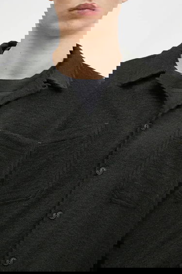 Skjorte Universal Works Universal Works Wool Blend Shirt, Regular Fit Grøn | 31566.FOREST, 3