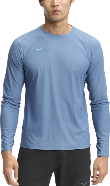 T-shirt Hoka One One Airolite 2.0 Long Sleeve Top Blå | 1175772-fgyn, 0
