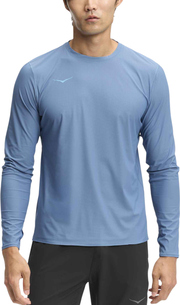 T-shirt Hoka One One Airolite 2.0 Long Sleeve Top Blå | 1175772-fgyn
