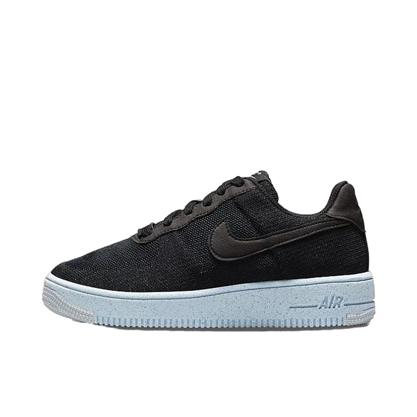 Sneakers og sko Nike Air Force 1 Crater Flyknit "Black Chambray Blue" GS Sort | dh3375-001