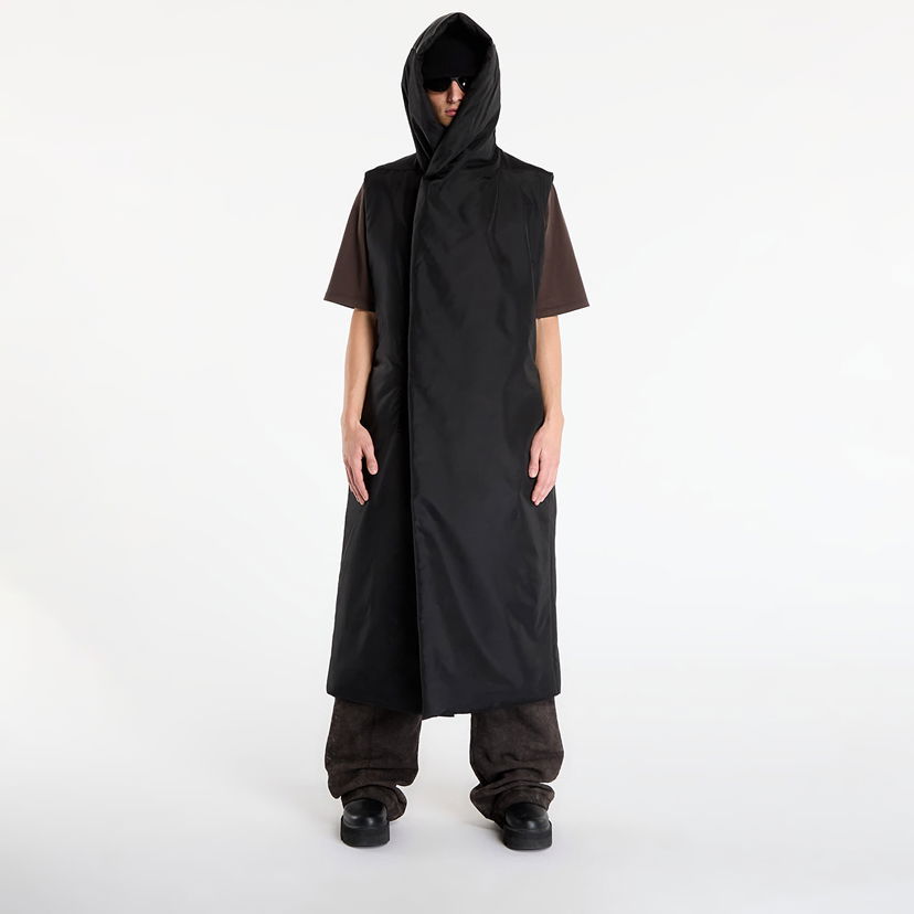 Frakker Rick Owens Rick Owens DRKSHDW Hooded Liner Sort | DU02E7972 NCV 09