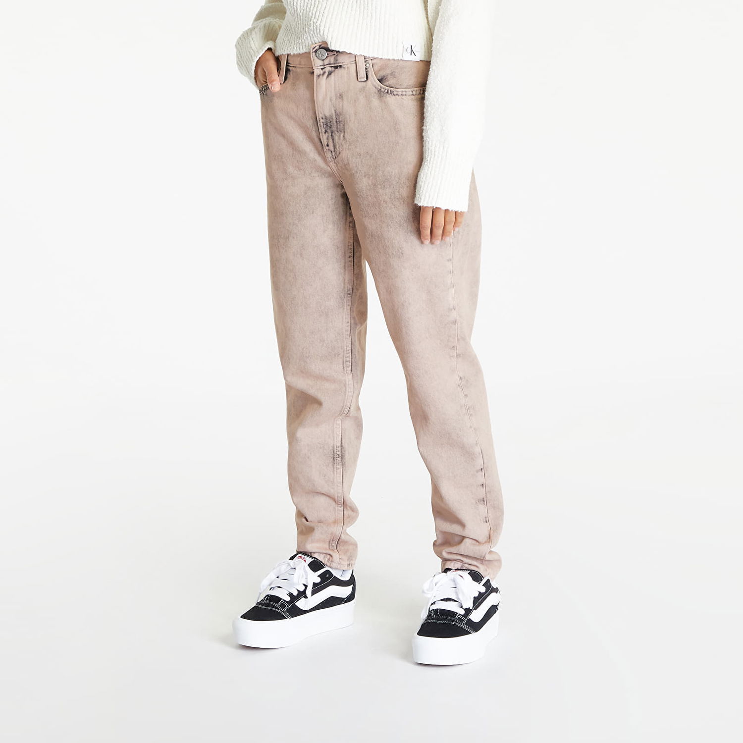 Jeans CALVIN KLEIN Mom Jean Beige | J20J221795 1A4, 0