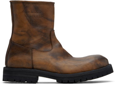 Tøj Acne Studios Acne Studios Leather Boots Brun | BD0337-, 0