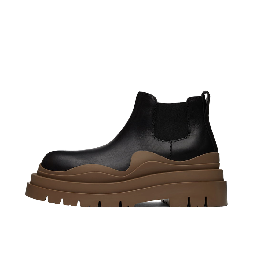 Sneakers og sko Bottega Veneta Tire Chelsea Boots "Black Brown" Brun | 630281 VBS50