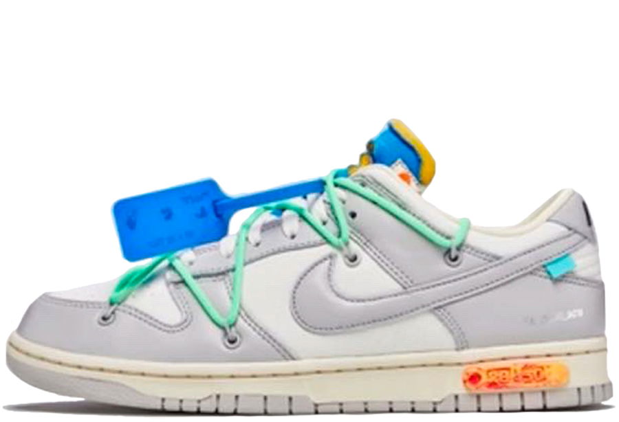 Sneakers og sko Nike Off-White x Dunk Low "Lot 26 of 50" Grå | DM1602-116, 1