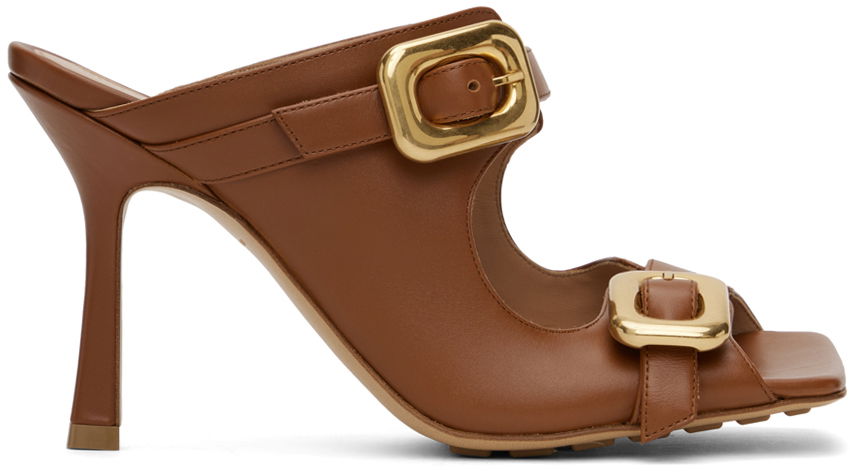 Sneakers og sko Bottega Veneta Stretch Buckle Mule "Brown" Brun | 768063 V1AY0, 0