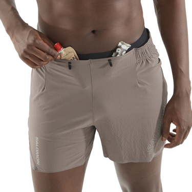 Shorts Salomon Salomon Sense Aero 5" Shorts Brun | lc2433-0, 2
