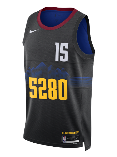 Jersey Nike Dri-FIT NBA Swingman Nikola Jokić Denver Nuggets City Edition Jersey Sort | DX8500-011