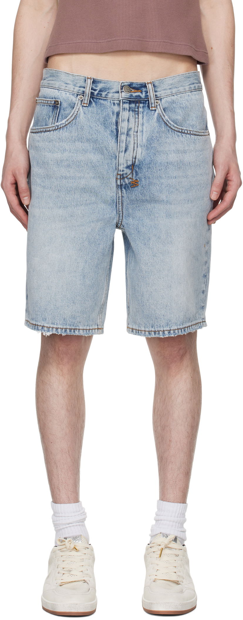 Shorts Ksubi Anti K Denim Shorts Blå | MSP25WA019