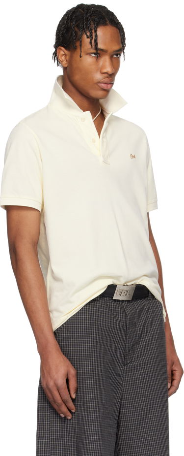 Polo skjorte ERL ERL Polo Shirt Blå | ERL10T004, 4