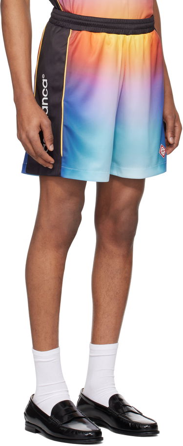 Shorts Casablanca Casablanca Gradient Football Shorts Flerfarvet | MS25-JTR-253-01, 1