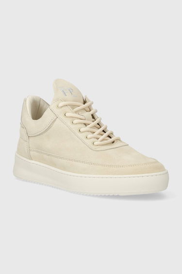 Sneakers og sko Filling Pieces Low Top Suede Sneakers Beige | 10122793035, 0