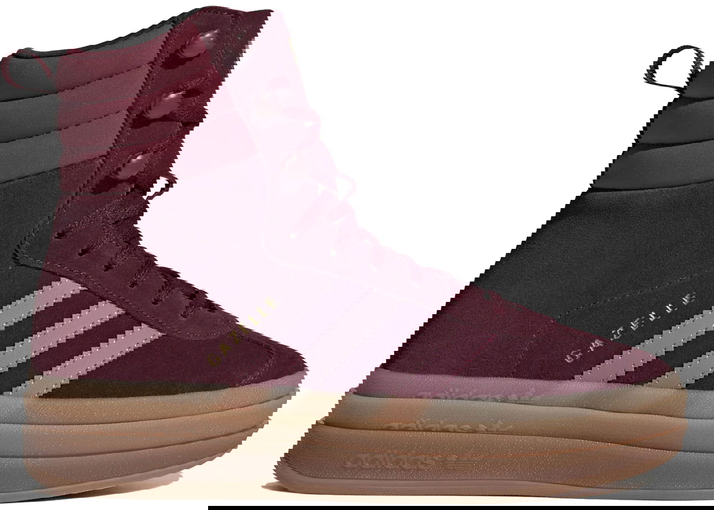 Sneakers og sko adidas Originals Gazelle High "Maroon/Wonder Orchid" Rød | ID6882, 0