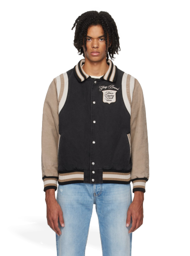 Bomberjakke Rhude Glory Bound Bomber Jacket Sort | RHPF23JA16163682