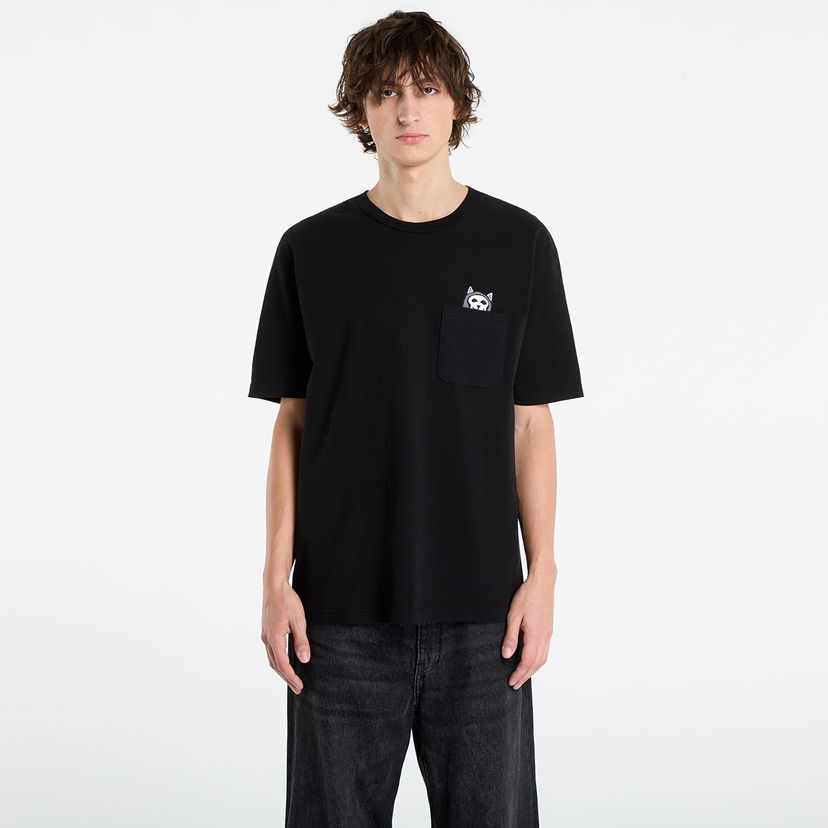 T-shirt RIPNDIP RIPNDIP Trick Or Treat Pocket T-Shirt Sort | RNDFALL25134