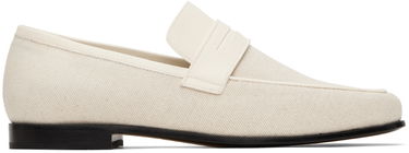 Tøj TOTEME TOTEME 'The Canvas' Penny Loafers Hvid | 233-8014-855, 0