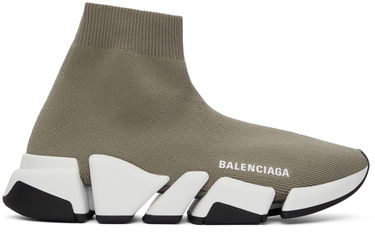Sneakers og sko Balenciaga Speed 2.0 "Taupe & White" Beige | 617196 W2DB2 9891, 0