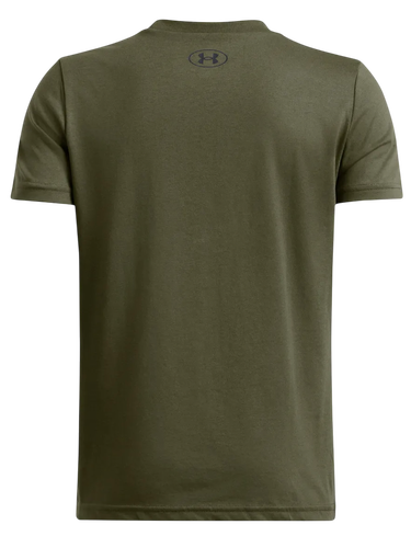 T-shirt Under Armour Logo Wordmark Short Sleeve T-Shirt Grøn | 1389963-390, 1