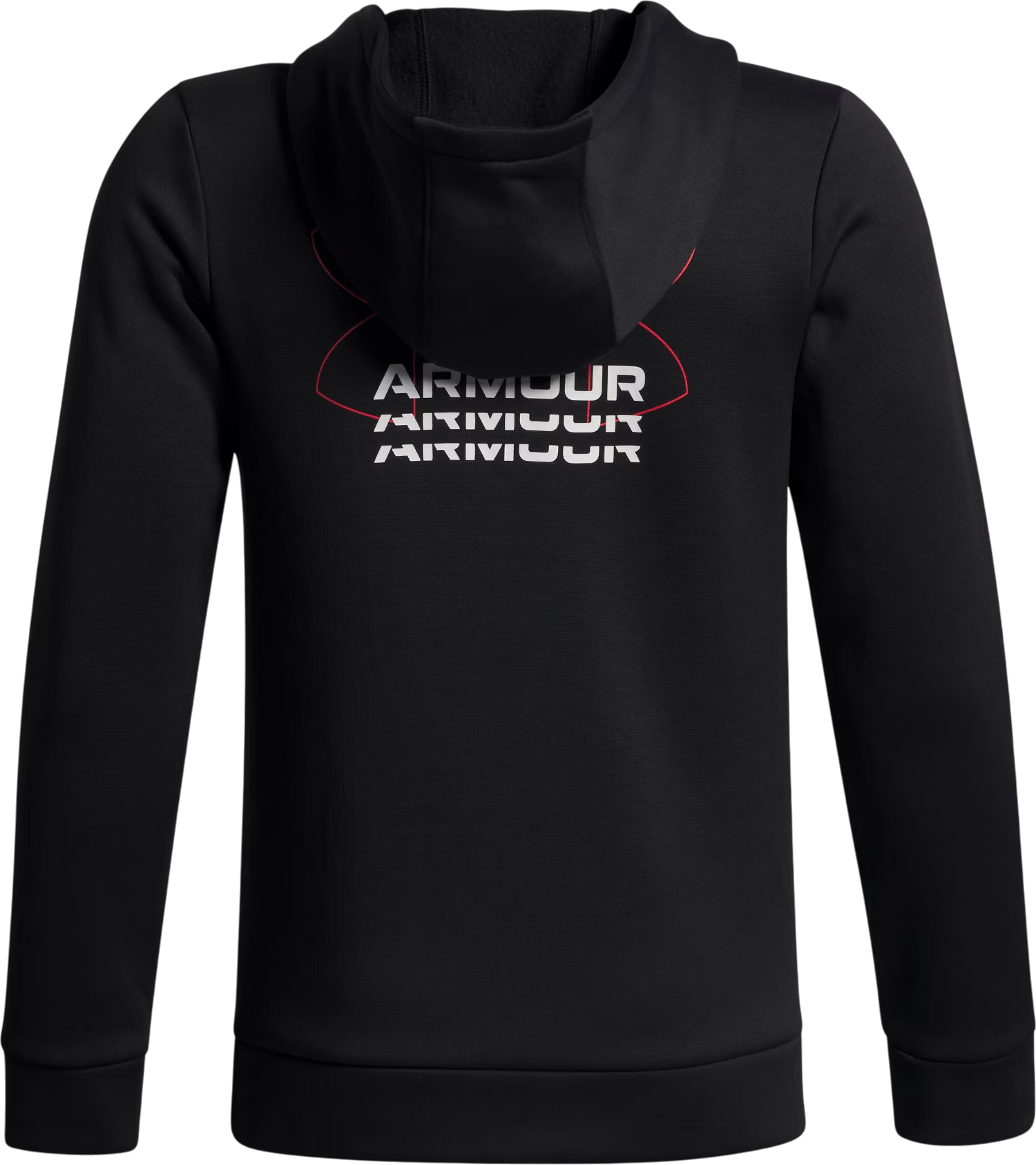 Sweatshirt Under Armour Armour Fleece® Retro Graphic Hoodie Sort | 6003812-001, 1