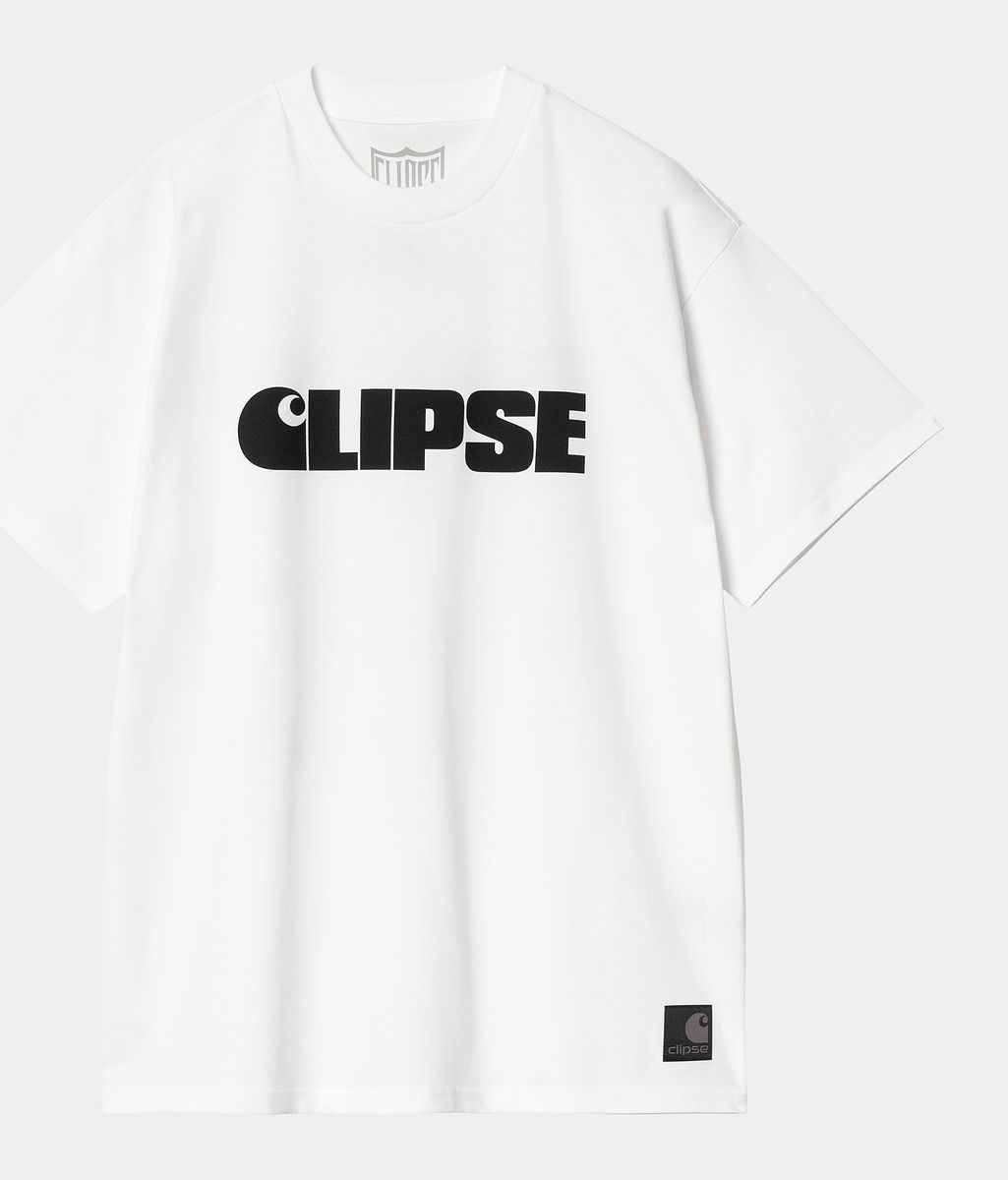 T-shirt Carhartt WIP Clipse x WIP S/S T-Shirt Hvid | I035092_3, 0