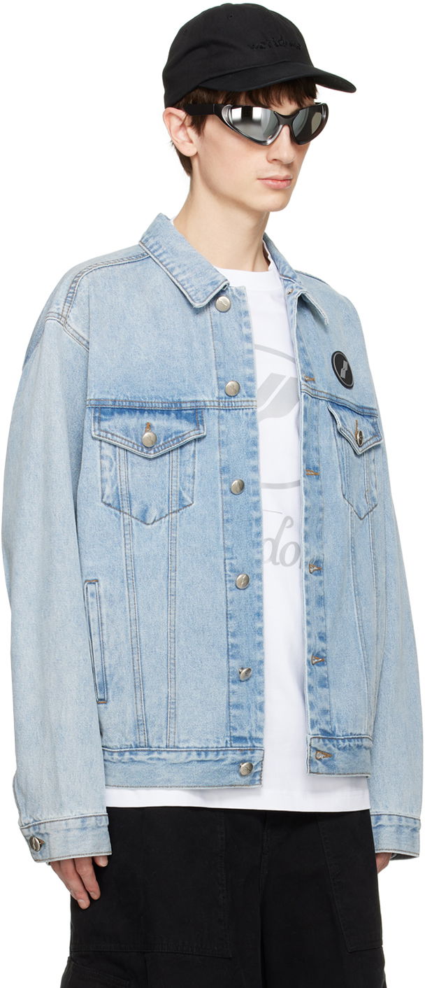 Jakke We11done We11done Oversized Denim Jacket Blå | WD-DJ4-20-017-U-IC, 1
