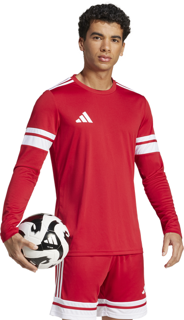 T-shirt adidas Performance Adidas Squadra 25 Long Sleeve Jersey Rød | je5297, 1