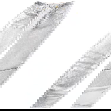 Bukser GANNI Foil Denim Trousers Grå | J1411-151, 0