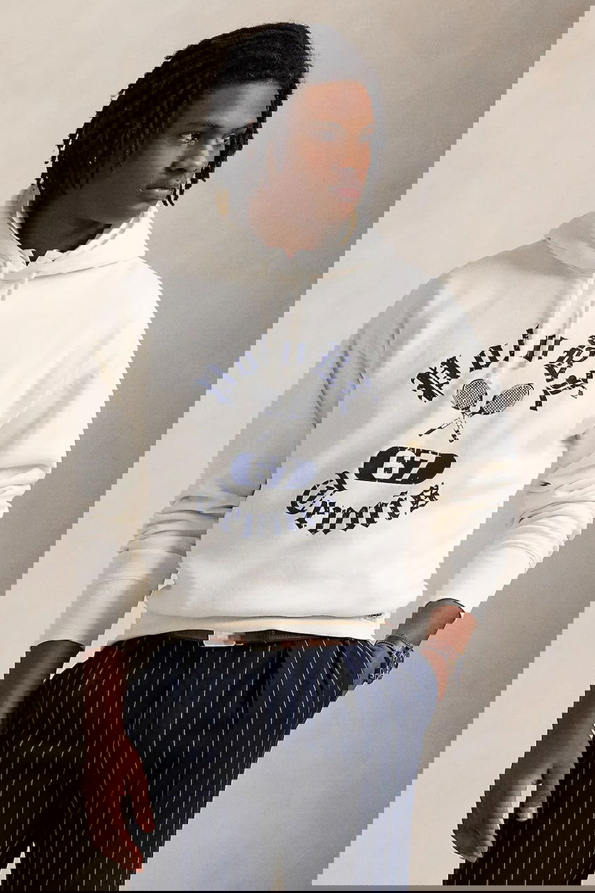 Sweatshirt Polo by Ralph Lauren Polo Ralph Lauren Graphic Hoodie Hvid | 710964974, 0