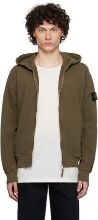 Stone Island Malfilé Fleece Hoodie