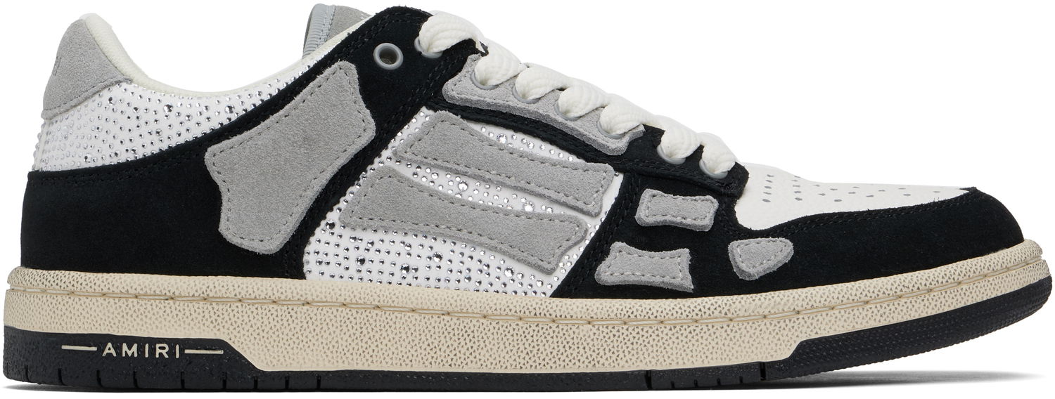 Tøj AMIRI AMIRI Crystal Skel-Top Low Grå | AMFOSR1103, 0