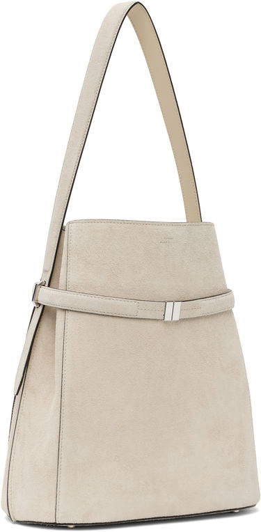 Håndtaske TOTEME TOTEME Belted Suede Bucket Bag Beige | 253-WAL0048-LE0004, 1