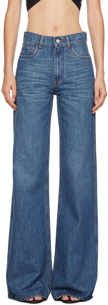 Jeans Coperni Coperni Wide Leg Jeans Blå | COPP95252, 0