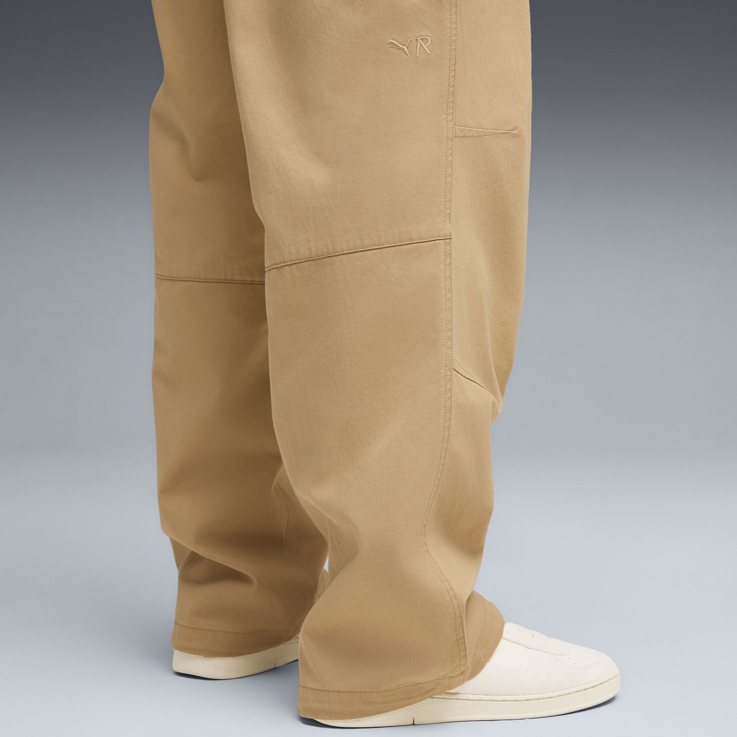 Bukser Puma PUMA x REPRESENT Paneled Wide Leg Pants Beige | 632545_94, 1