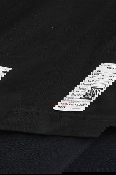 T-shirt Maison MIHARA YASUHIRO Maison MIHARA YASUHIRO T-Shirt CAT PRINTED Sort | J15TS762, 3