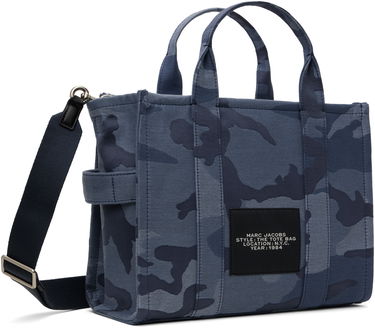 Mulepose Marc Jacobs Marc Jacobs 'The' Camo Jacquard Medium Tote Bag Blå | 2S4HTT002H03, 2