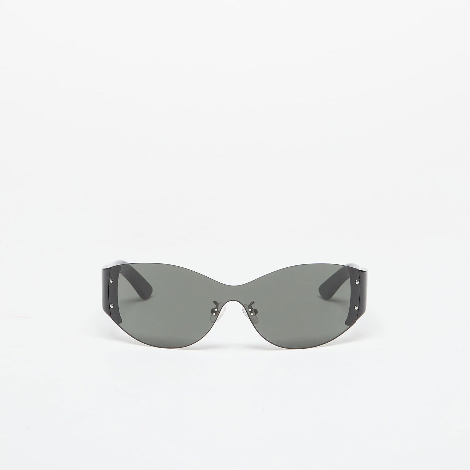 Solbriller Pleasures PLEASURES Bona Wrap Sunglasses Sort | P25SU042 BLACK, 0