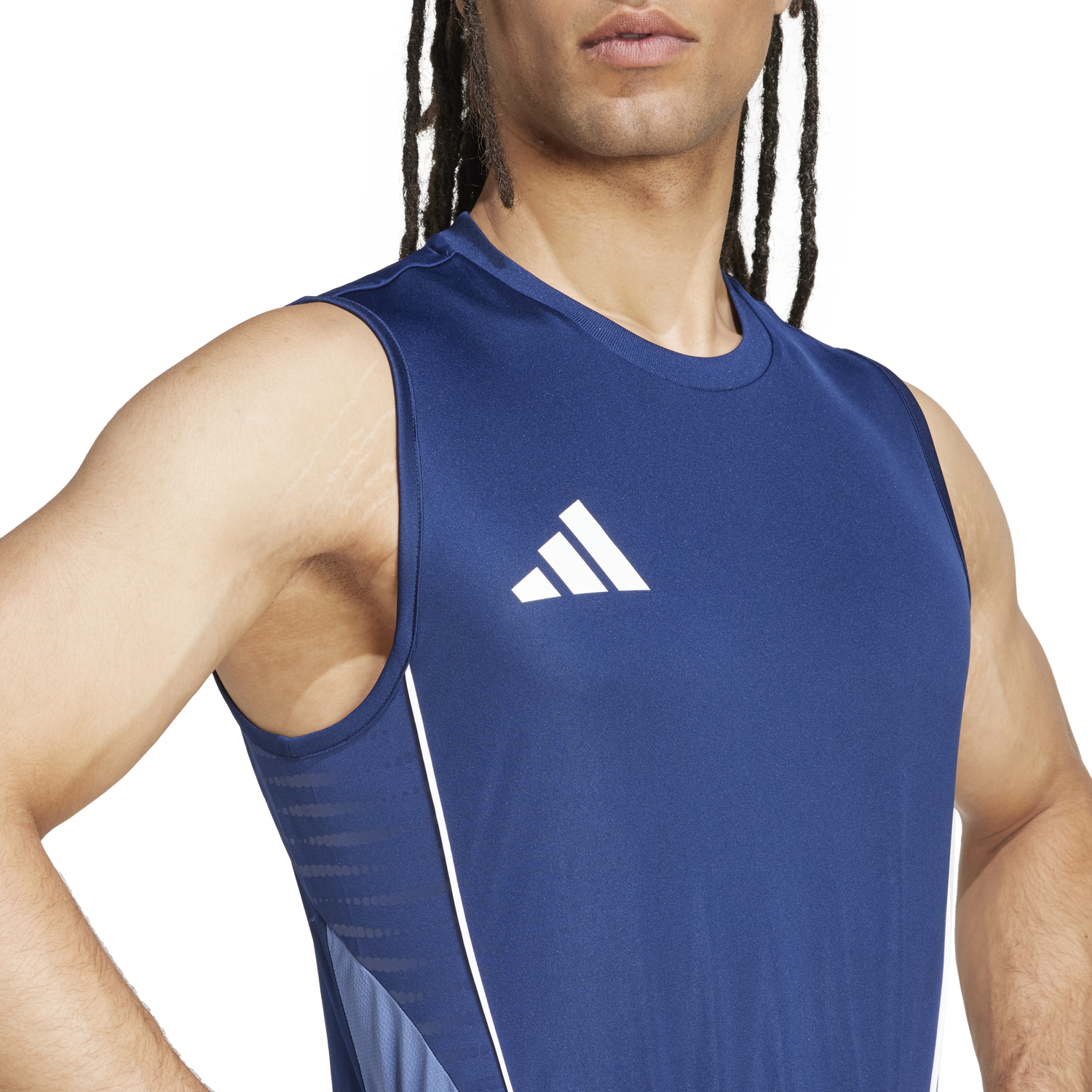 Tanktop adidas Originals Adidas Tiro 25 Sleeveless Jersey Blå | ji6553, 1