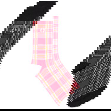 Sokker Fred Perry Tartan Sock Rød | C5127-943, 0