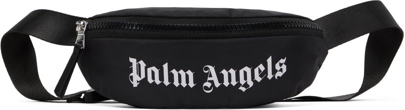 Taljetaske Palm Angels Palm Angels Over Logo Belt Bag Sort | PBNO006S25FAB0011001