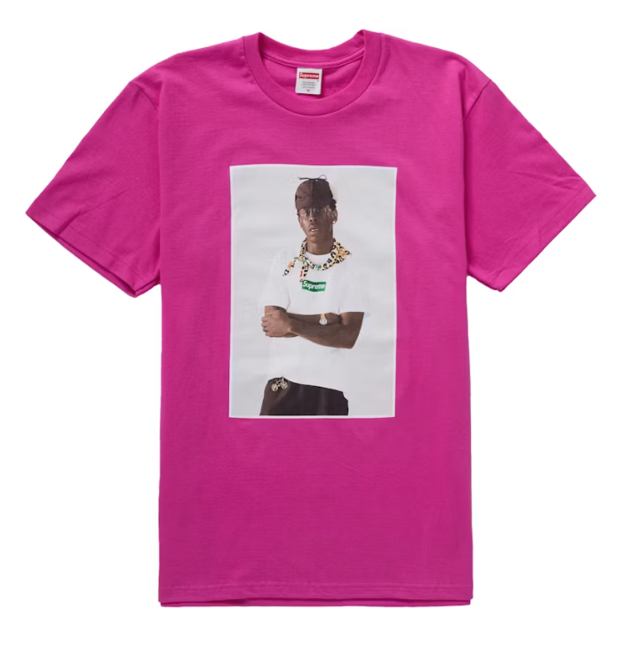T-shirt Supreme Tyler The Creator Tee Magenta Lyserød | FW24T43 MAGENTA, 0