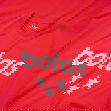 T-shirt Vasky Botas Oversize Red Rød | A-1244-014, 2