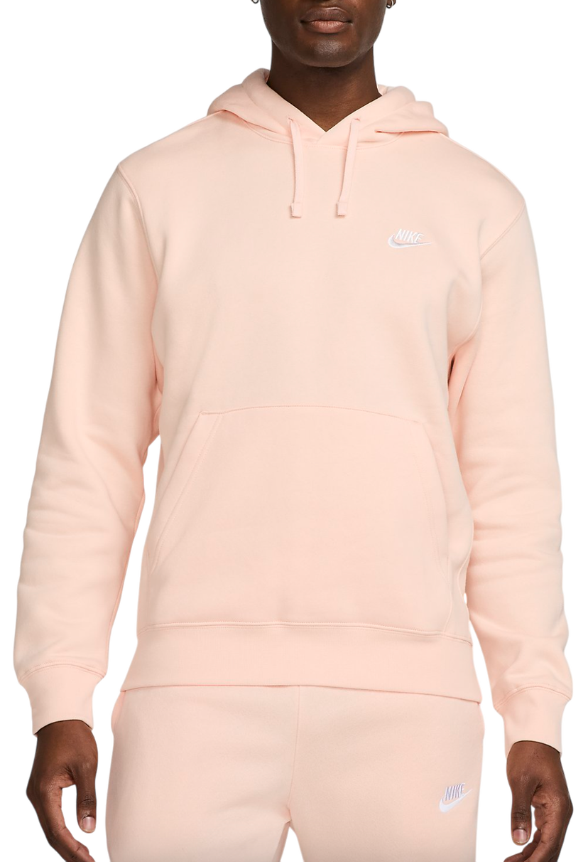 Sweatshirt Nike Nike Club Fleece Hoodie Lyserød | bv2654-664